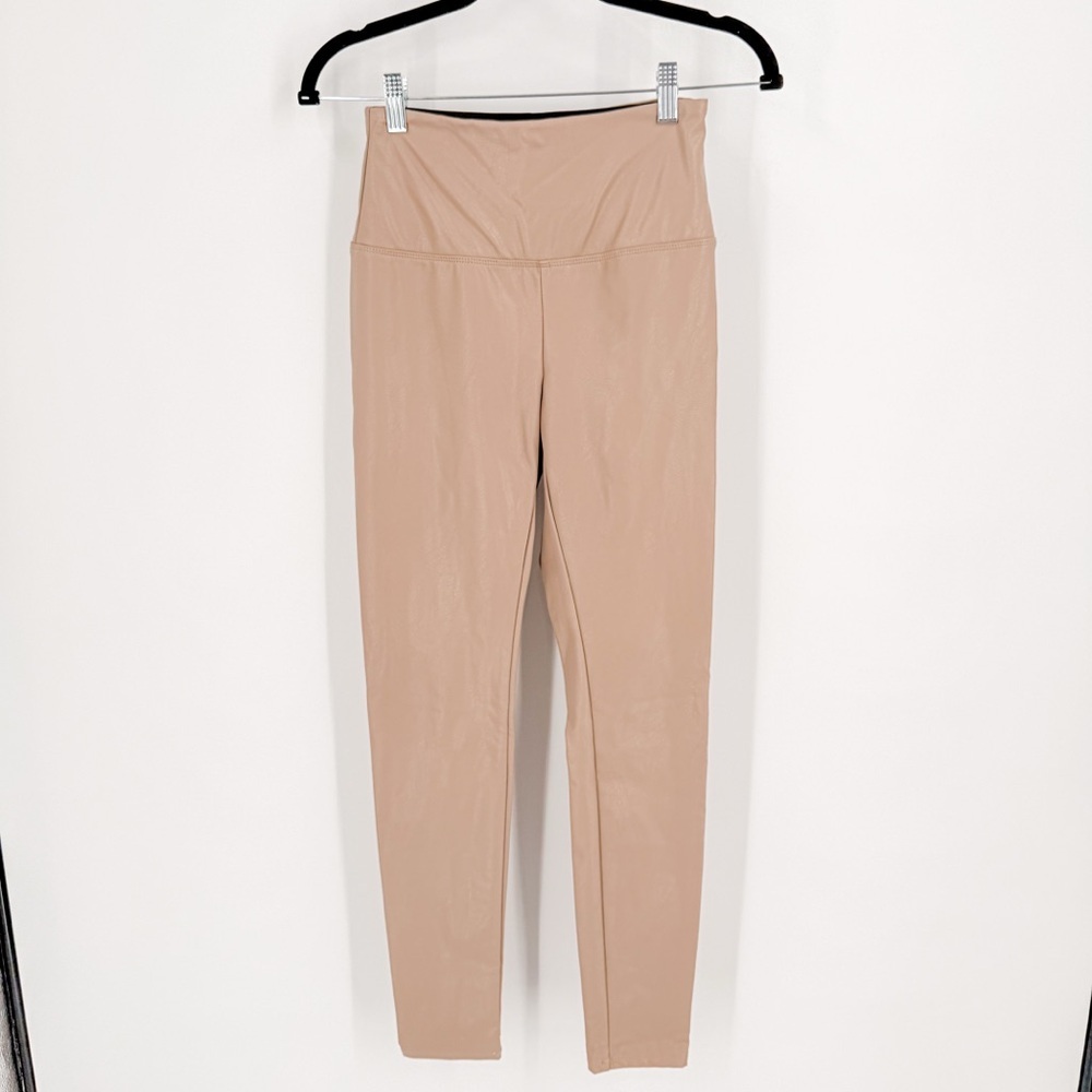Lysse Women's Tan High-Rise Leggings